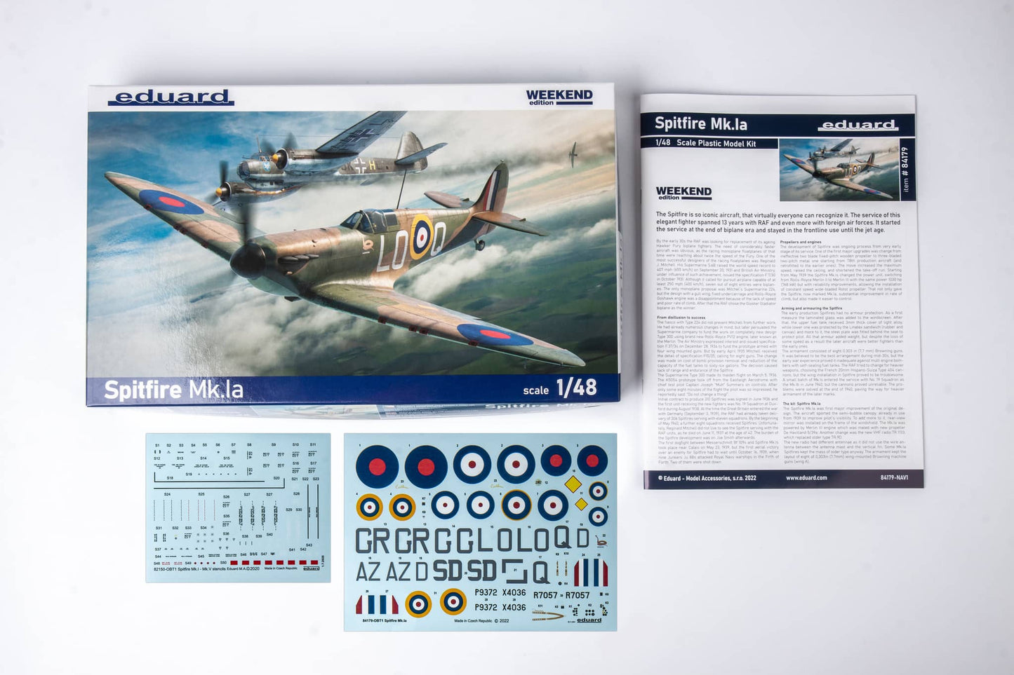 Eduard 1/48 Spitfire Mk.Ia Weekend #84179