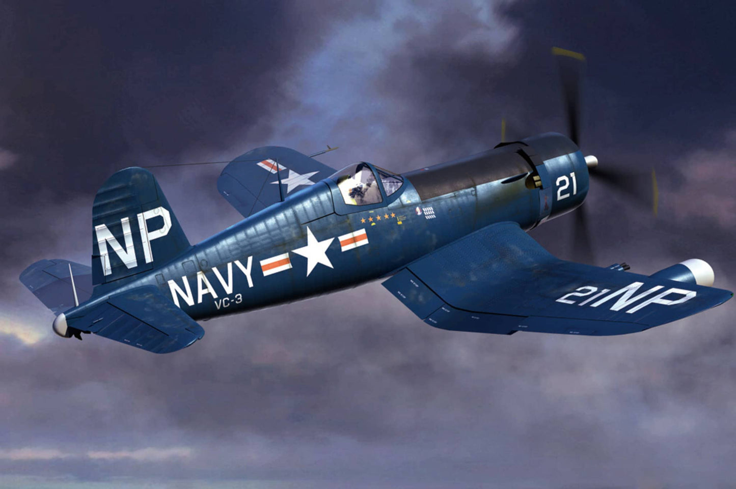 HobbyBoss 1/48 F4U-5N Corsair Early Version #80390