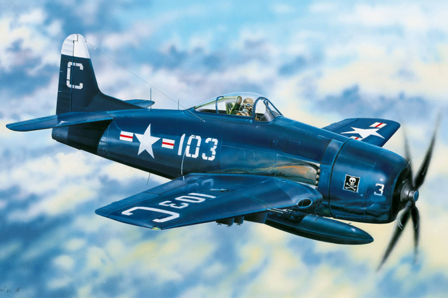 HobbyBoss 1/48 F8F-2 Bearcat #80358