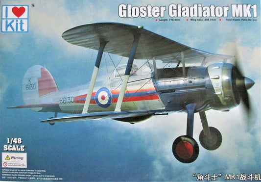 I Love Kit 1/48 Gloster Gladiator Mk.I #64803